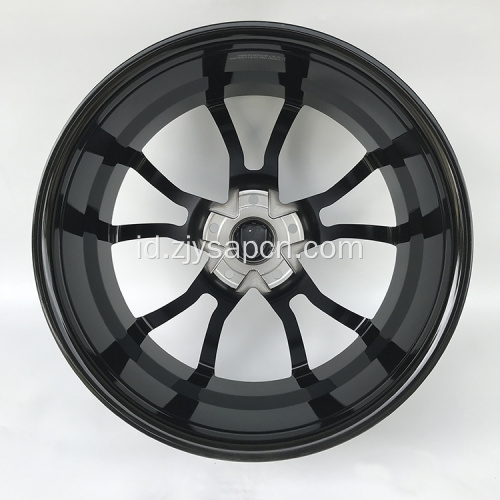 Pelek mobil rim mobil yang dipalsukan untuk taycan